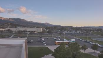 Weather camera view of Canyon View High School.