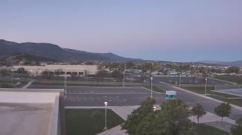 Weather camera view of Canyon View High School.