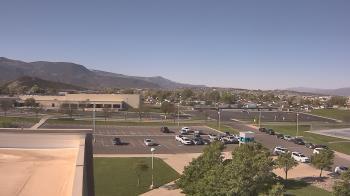 Weather camera view of Canyon View High School.