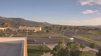 Weather camera view of Canyon View High School.