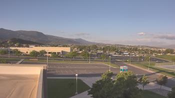 Weather camera view of Canyon View High School.