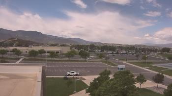 Weather camera view of Canyon View High School.