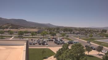 Weather camera view of Canyon View High School.