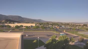 Weather camera view of Canyon View High School.