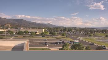 Weather camera view of Canyon View High School.