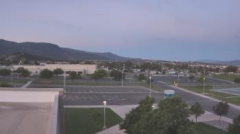 Weather camera view of Canyon View High School.
