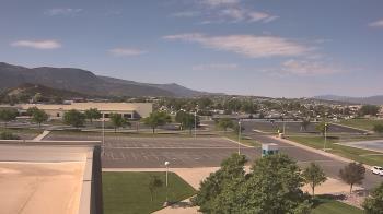 Weather camera view of Canyon View High School.