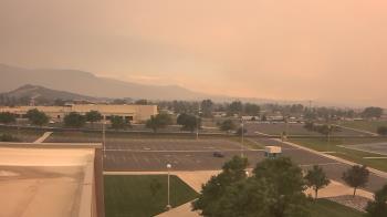 Weather camera view of Canyon View High School.