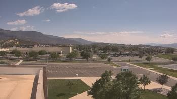 Weather camera view of Canyon View High School.