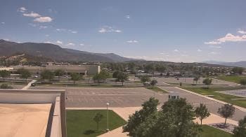 Weather camera view of Canyon View High School.