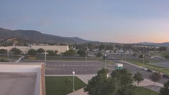 Weather camera view of Canyon View High School.