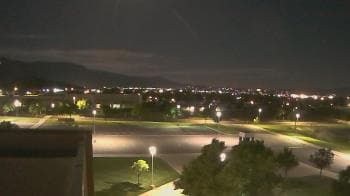 Weather camera view of Canyon View High School.