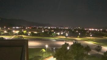 Weather camera view of Canyon View High School.