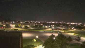 Weather camera view of Canyon View High School.