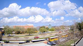 Weather camera view of Chalmette HS.