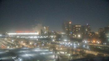 Weather camera view of Soldier Field.