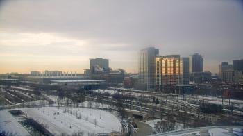Weather camera view of Soldier Field.
