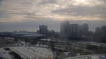 Weather camera view of Soldier Field.