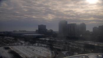 Weather camera view of Soldier Field.