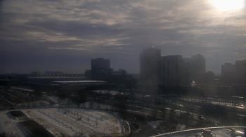 Weather camera view of Soldier Field.