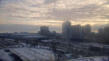 Weather camera view of Soldier Field.