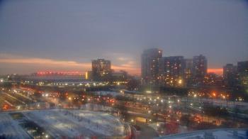 Weather camera view of Soldier Field.