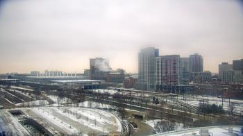 Weather camera view of Soldier Field.