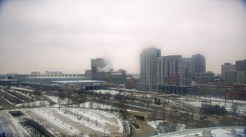 Weather camera view of Soldier Field.