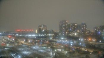 Weather camera view of Soldier Field.