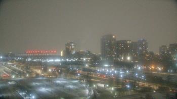 Weather camera view of Soldier Field.