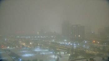 Weather camera view of Soldier Field.