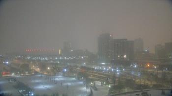 Weather camera view of Soldier Field.