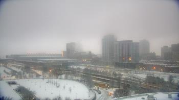 Weather camera view of Soldier Field.