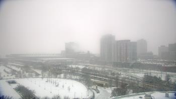 Weather camera view of Soldier Field.