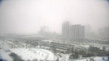 Weather camera view of Soldier Field.