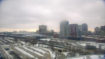 Weather camera view of Soldier Field.