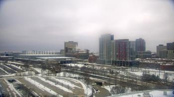 Weather camera view of Soldier Field.