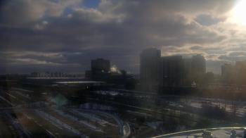 Weather camera view of Soldier Field.