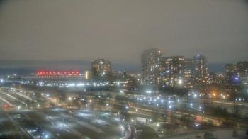 Weather camera view of Soldier Field.
