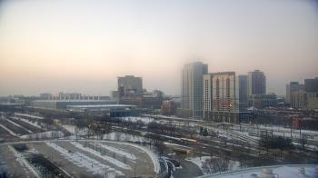 Weather camera view of Soldier Field.