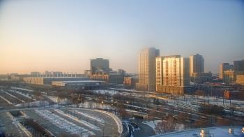 Weather camera view of Soldier Field.