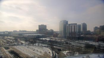Weather camera view of Soldier Field.