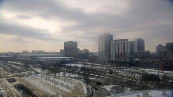 Weather camera view of Soldier Field.