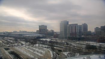 Weather camera view of Soldier Field.