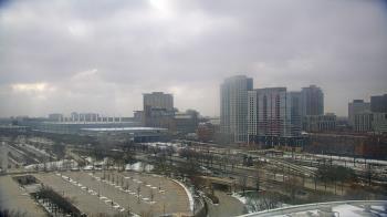 Weather camera view of Soldier Field.