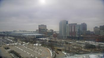 Weather camera view of Soldier Field.