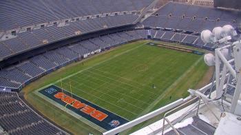 Weather camera view of Soldier Field.