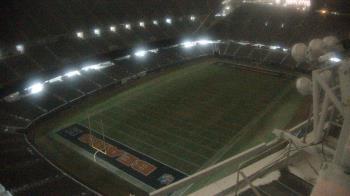 Weather camera view of Soldier Field.