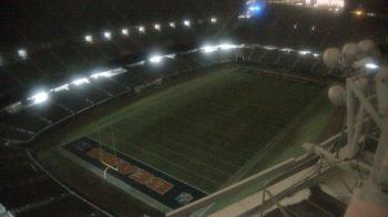 Weather camera view of Soldier Field.