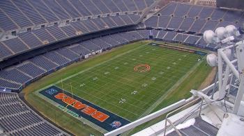 Weather camera view of Soldier Field.
